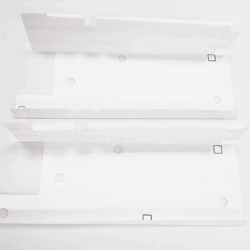 새로운 흰색 절연 개스킷 GE-FR1 절연 시트 난연성 PC 절연 시트는 다이 컷 가공 성형 가능